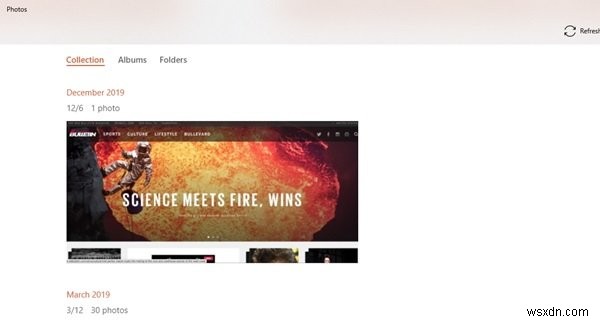 How to add new Folder locations in Photos app on Windows 10