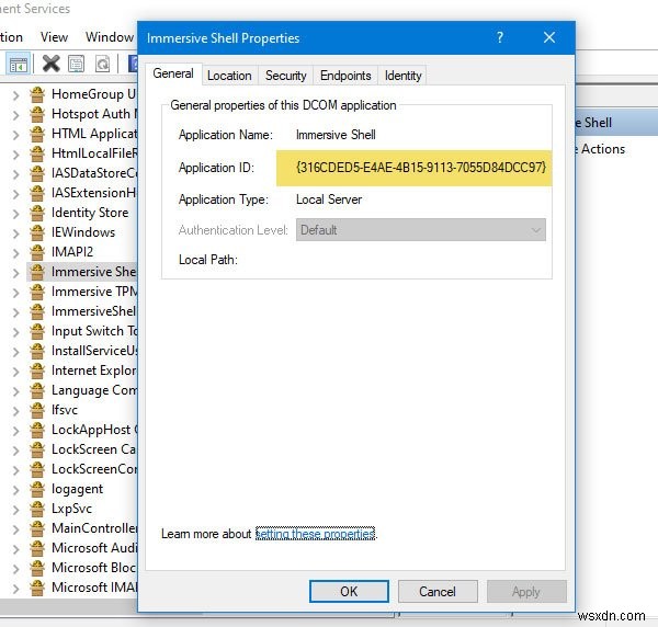 The application-specific permission settings do not grant Local Activation