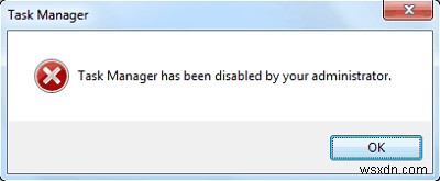 Folder Options Missing, Task Manager Disabled, Regedit Disabled