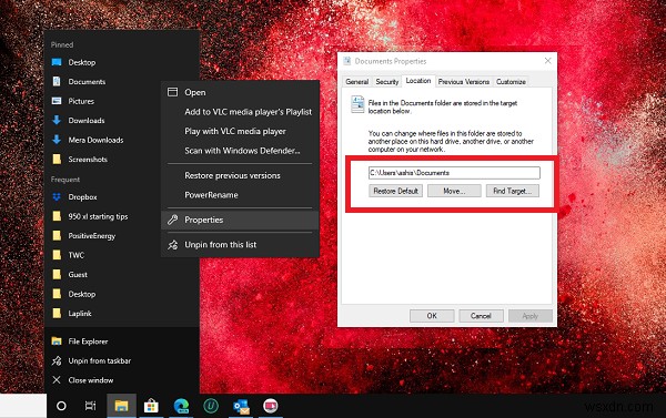 Where are My Documents in Windows 10?