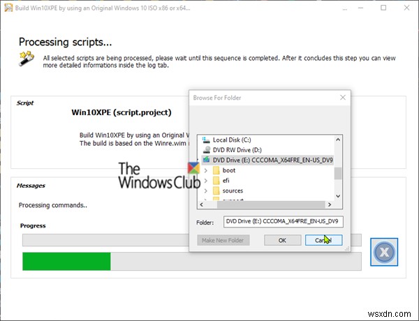 How to make a Windows PE Rescue Disk