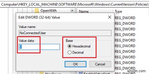 Sync is not available for your account – Windows 10 Settings