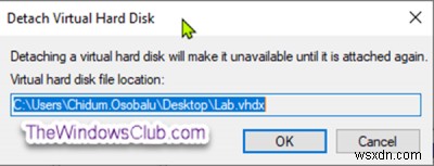 How to Mount or Unmount VHD or VHDX (Virtual Hard Disk) File in Windows 10