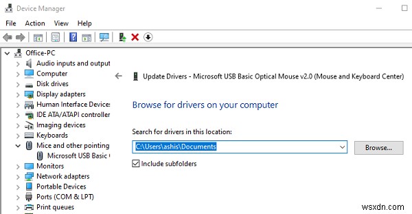 Windows has determined that the best driver for this device is already installed