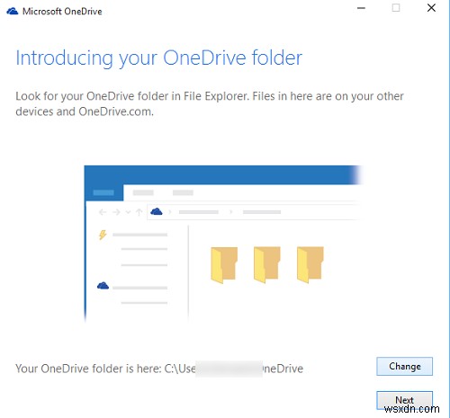 Move or change location of OneDrive folder in Windows 11/10