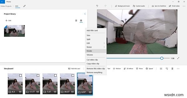 How to use Video Editor app in Windows 10
