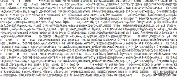 WordPad not showing text or opens with weird symbols