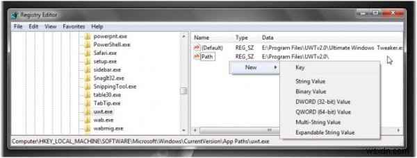 Create your own Run command & Run any application from Windows Search Box