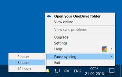 How to Resume or Pause Syncing in OneDrive in Windows 10