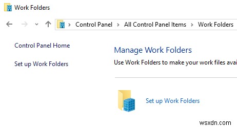 Dealing with Work Folders encryption in Windows 11/10