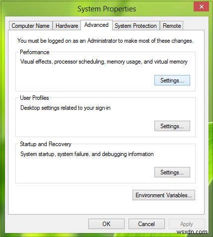 Disable Show window contents while dragging in Windows 10