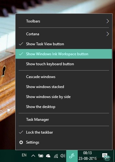 How to use Ink Workspace for a personal Pen experience in Windows 11/10
