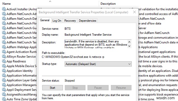 Block Firefox from using Windows BITS Service to download updates