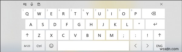 Onscreen keyboard becomes transparent or completely white in Windows 10