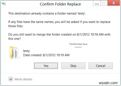 What is Folder Merge Conflict in Windows 10