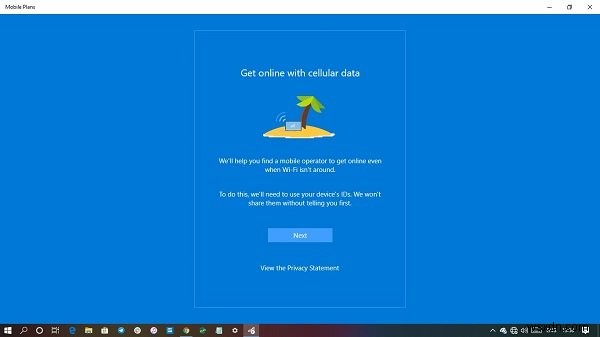 How to uninstall Mobile Plans App in Windows 10