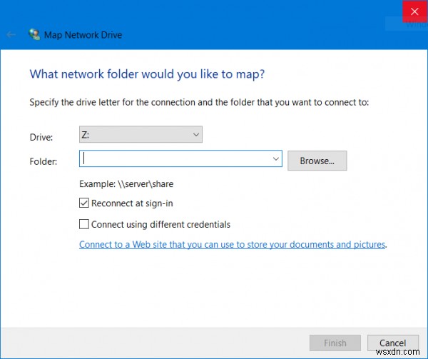Restoring Network Connections – The local device name is already in use