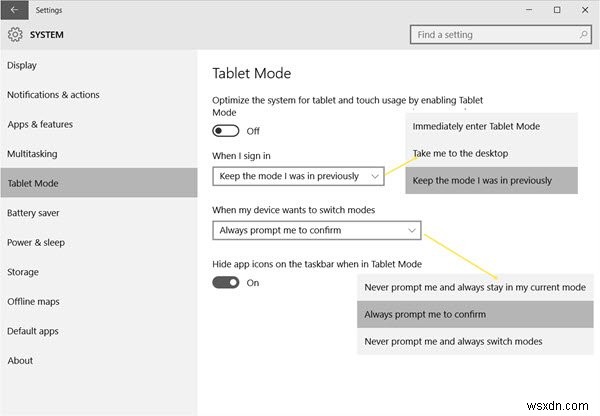 How to activate and use Tablet Mode in Windows 10