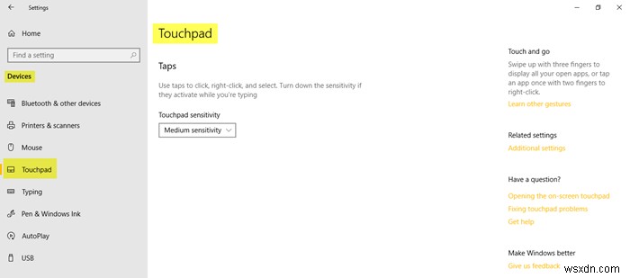 Windows 10 Devices Settings: Change Printers, Bluetooth, Mouse, etc, settings