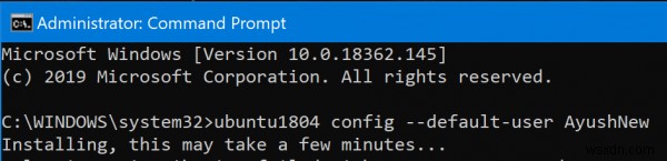 How to set default user, switch user, and remove a user for WSL