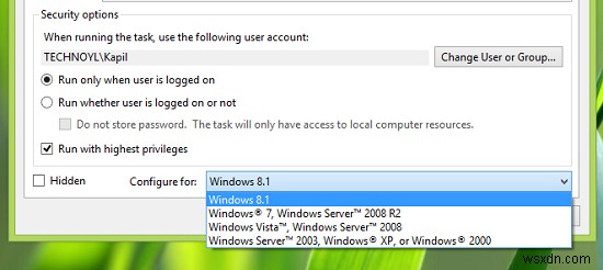 Access is denied error with Task Scheduler. Error code: 0x80070005