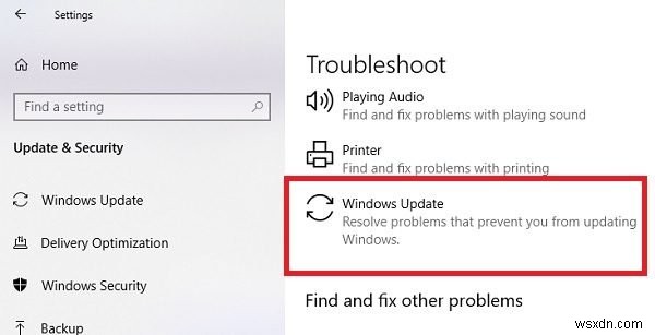 Windows Update Error Code 0x8e5e0147