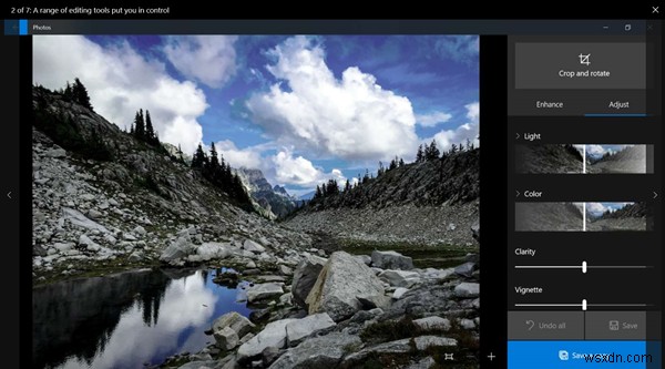 How to use Web Image Search feature of Photos app in Windows 10
