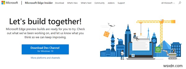 How to join Microsoft Edge Insider Program