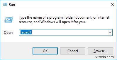 Open With Context Menu item missing in Windows 10