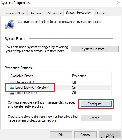System Volume Information folder in Windows 10