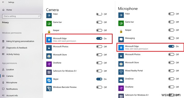 Facebook Messenger Voice and Video calls not working with on new Edge