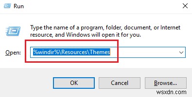 Windows can’t find one of the files in this theme