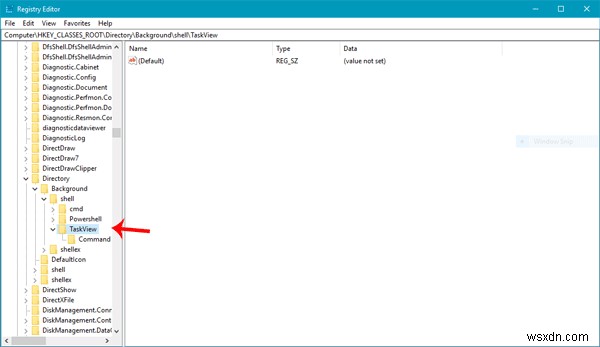 How to add Timeline or TaskView to Context Menu in Windows 10