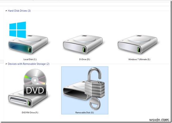 Secure portable storage devices using BitLocker To Go in Windows 11/10