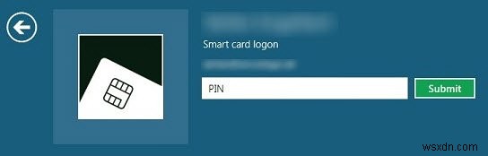 How to change Smart Card Logon to Password Logon in Windows 10