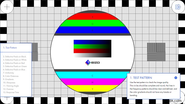 Test Computer Monitor for Gaming & Motion Handling