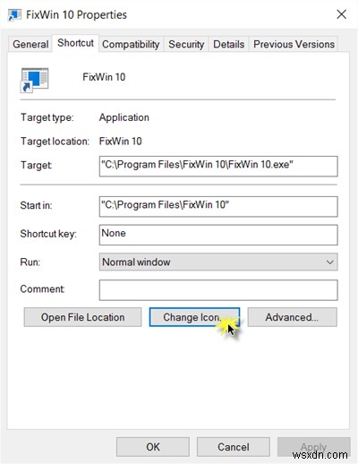 How to create a Desktop Shortcut in Windows 10