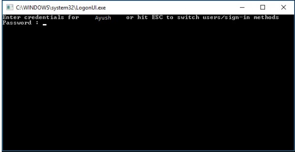 How to enable or disable Console Mode Sign-in on Windows 10