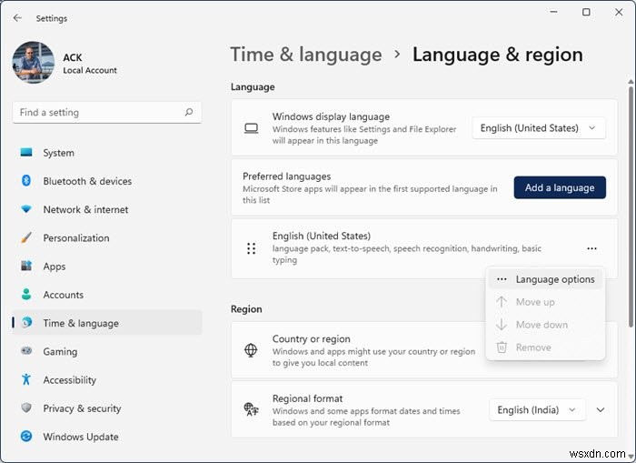 Multilingual User Interface (MUI) in Windows 11/10
