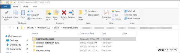 Firefox Profile files and folders explained