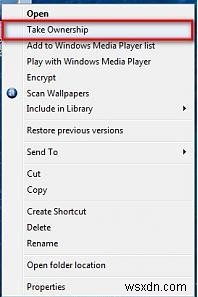 You don’t currently have permission to access this folder or file