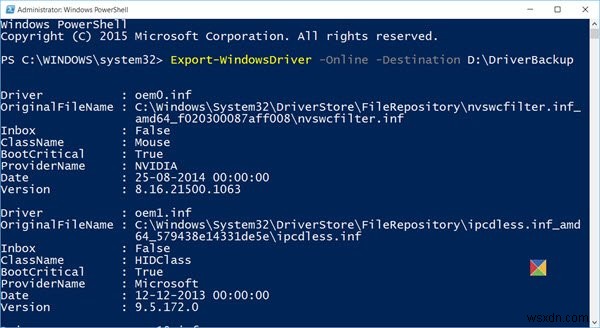 Command Prompt commands and their equivalent command for PowerShell