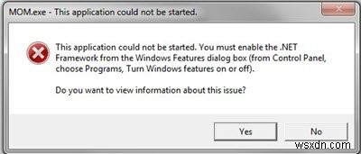 What is MOM.exe? Is it a virus? How to fix MOM.exe application error?