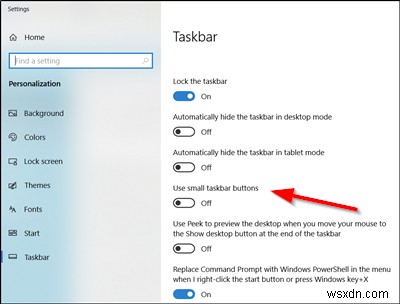 How to make only Time visible in Windows 10 Taskbar