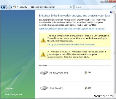 Microsoft BitLocker Feature in Windows 10