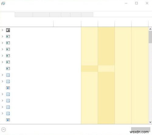 Task Manager is blank & not showing processes in Windows 10