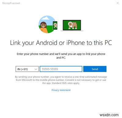 How to send web page URL from your Phone to Windows 10