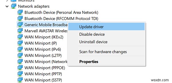 How to improve LTE connectivity on Windows 10 with cX NetAdapter