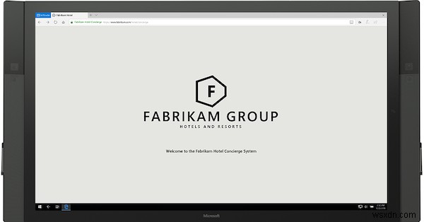 Kiosk Mode offers a wizard experience on Windows 10