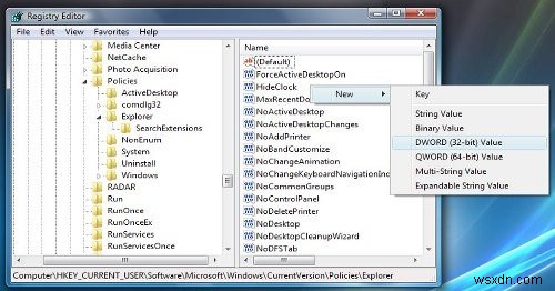 Start Menu and Taskbar Registry Tweaks for Windows 10